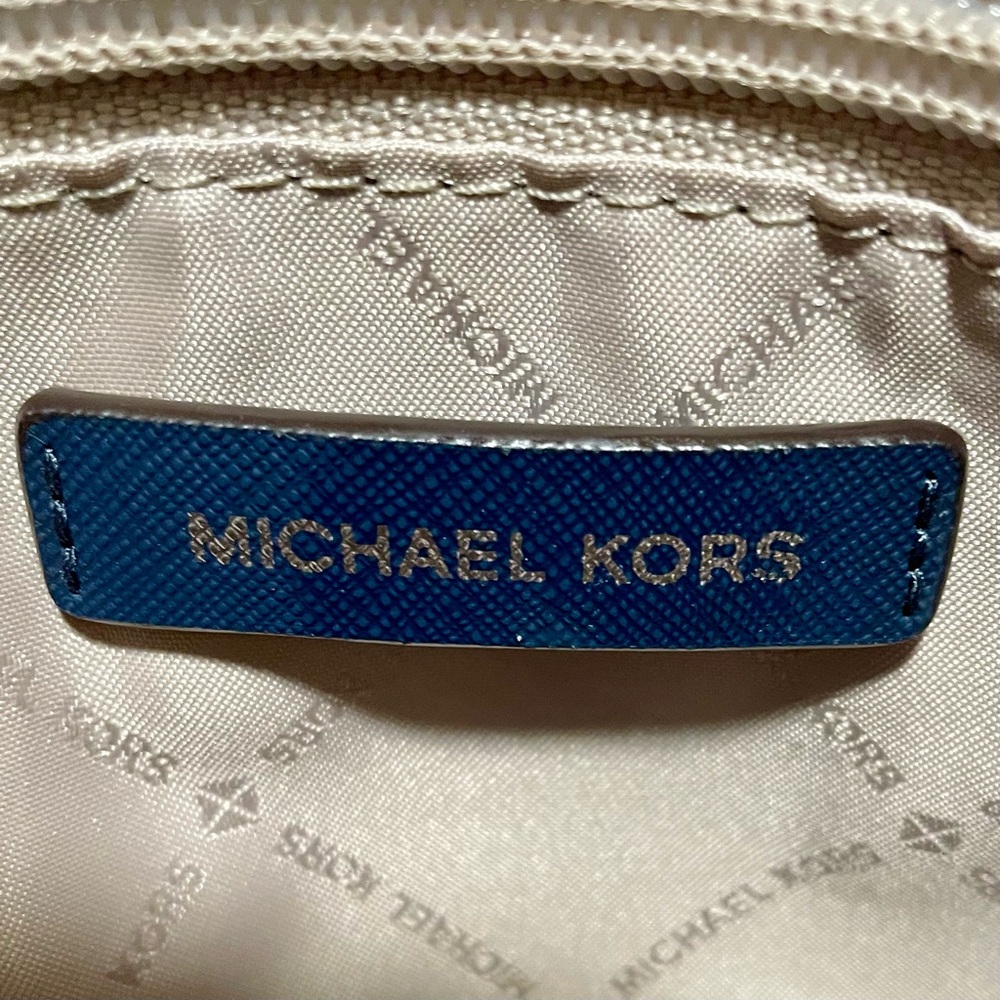 Michael Kors Charlotte Large Saffiano Leather Tote, EUC - Picture 11 of 16